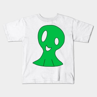 Green Alien Kids T-Shirt